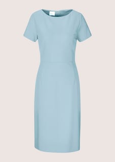 Robe fourreau avec encolure bateau et manches courtes thumbnail 7