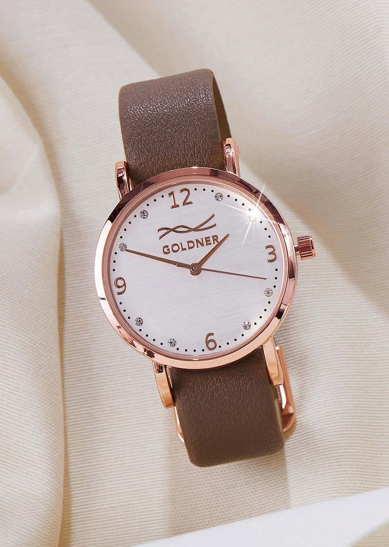 Horloge met verwisselbaar polsbandje