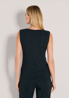 Jersey-Top mit edlem Jacquard thumbnail 4