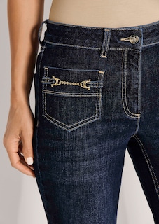 Schmale Jeans mit geradem Bein thumbnail 6