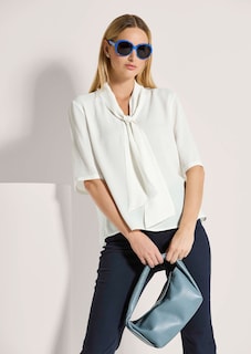 Halbarm-Bluse mit Schluppe thumbnail 5