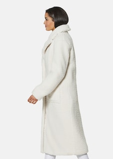 Manteau long en fausse fourrure thumbnail 5