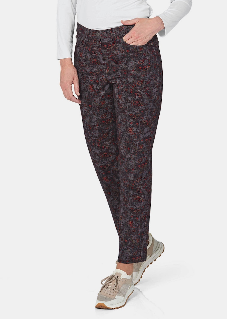 Gedessineerde broek