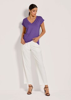Casual V-neck top thumbnail 2