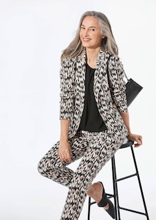 Gedessineerde blazer thumbnail 4