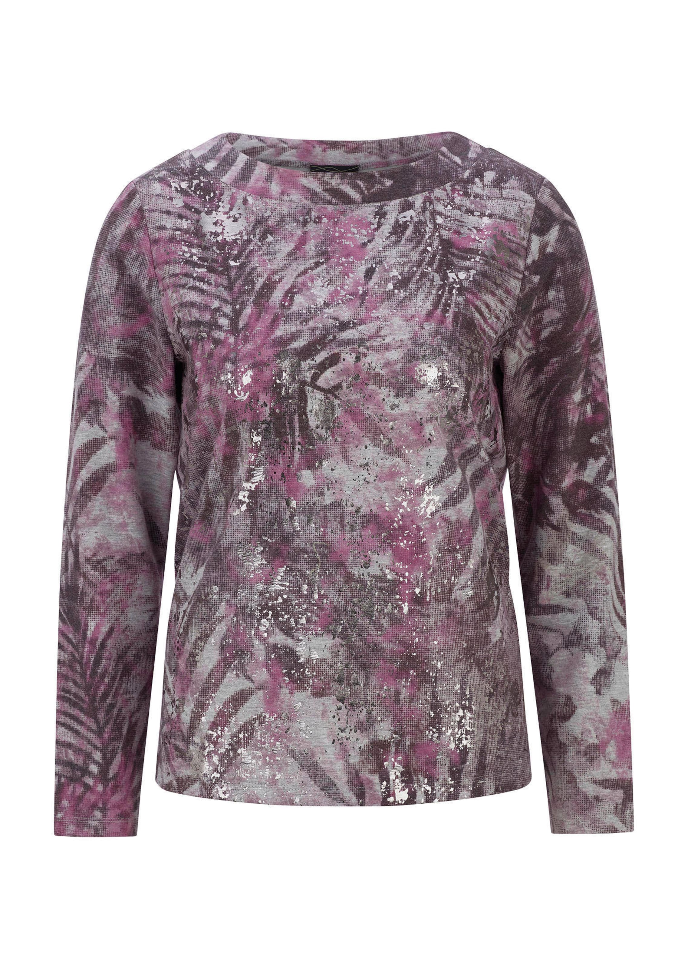 Sweat-shirt au bel aspect métallisé