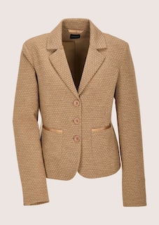 Jersey blazer with a honeycomb pattern thumbnail 7
