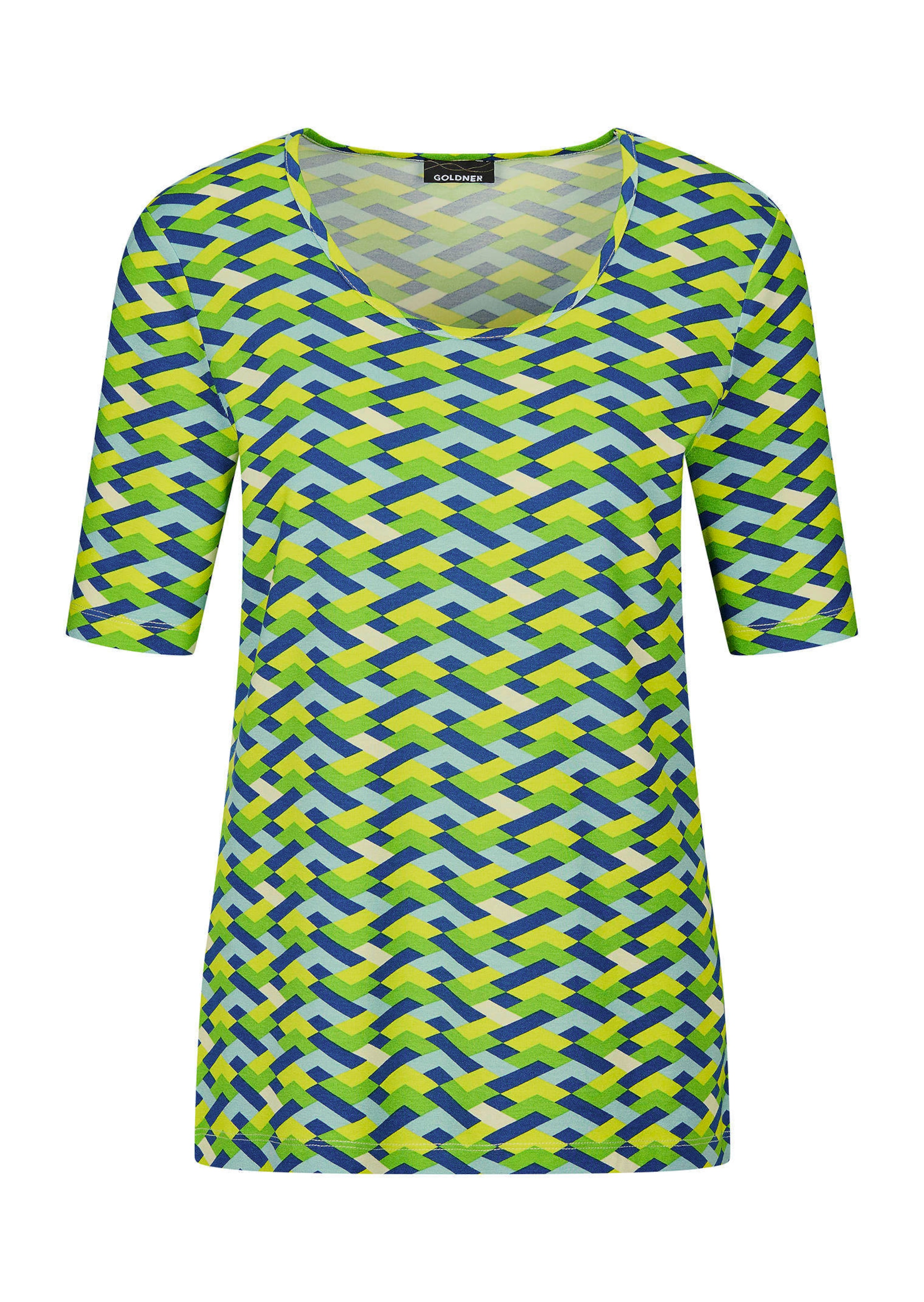 Shirt in geometrischem Print