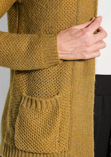 Pehmeä cardigan-mallinen neuletakki thumbnail 5