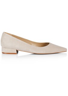 Spitze Ballerinas aus Veloursleder thumbnail 5