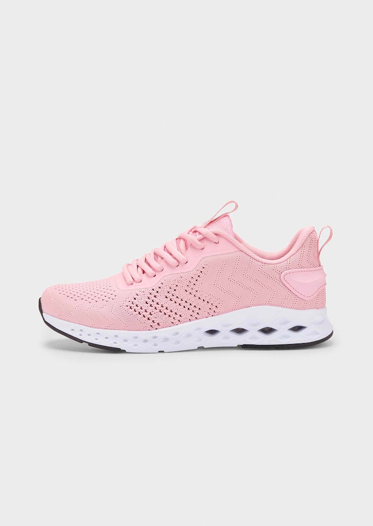 Sneaker aus Mesh mit Memory Foam