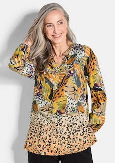 Blouse met animal-print thumbnail 1