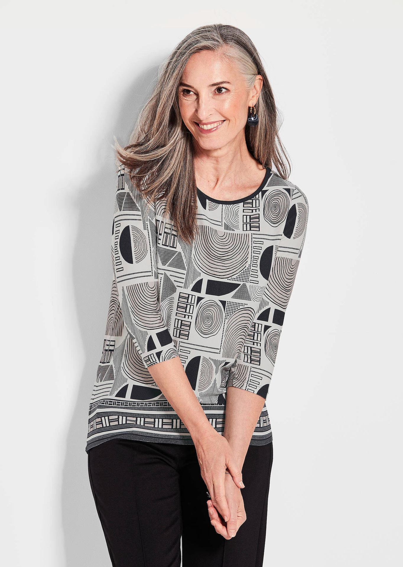 Printshirt mit All-over-Druck