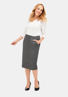 Mooi te combineren rok met elastische tailleband thumbnail 2
