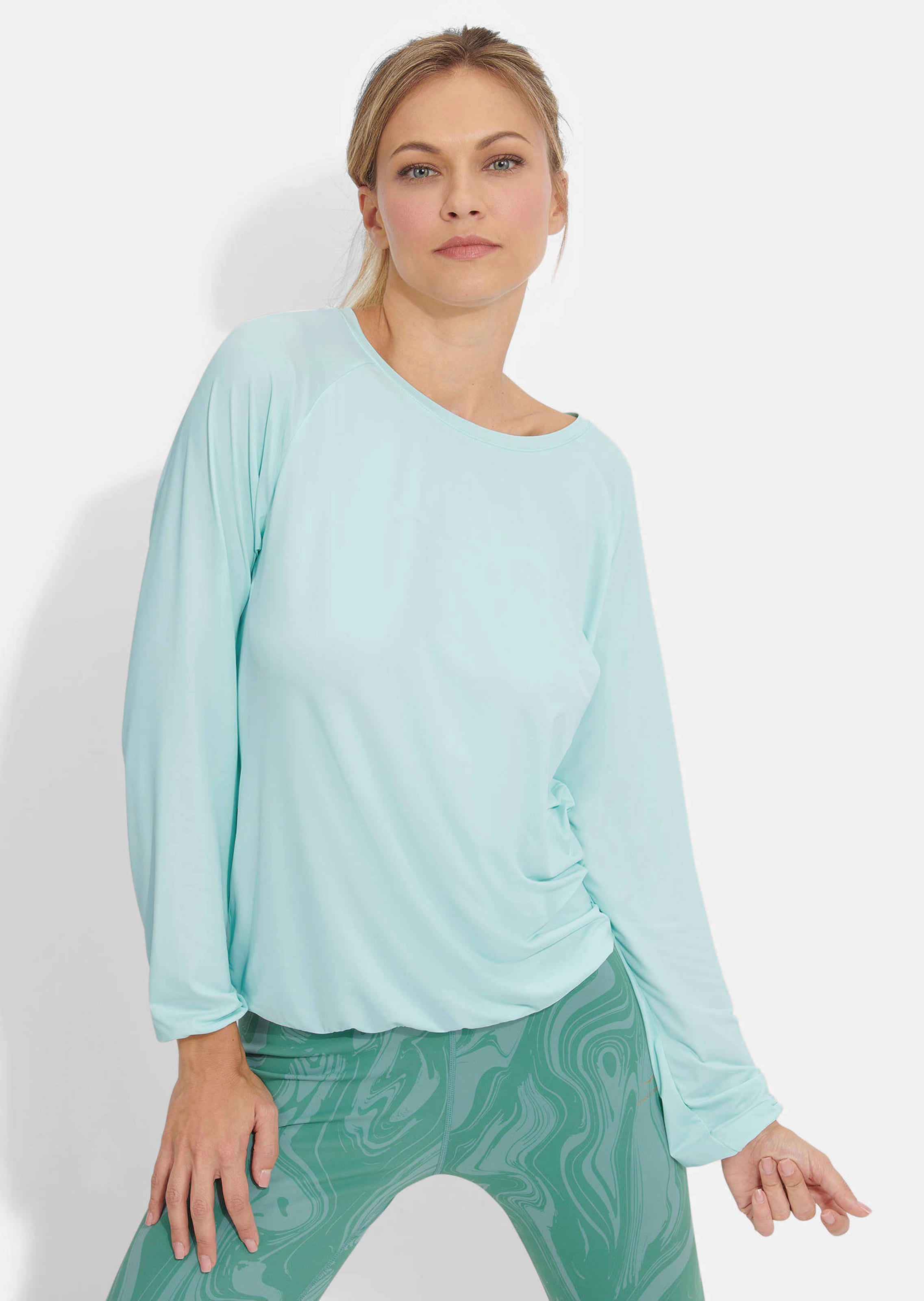 Licht, functioneel shirt met lange mouwen
