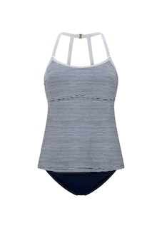 Gestreifter Tankini im Marine-Look thumbnail 5