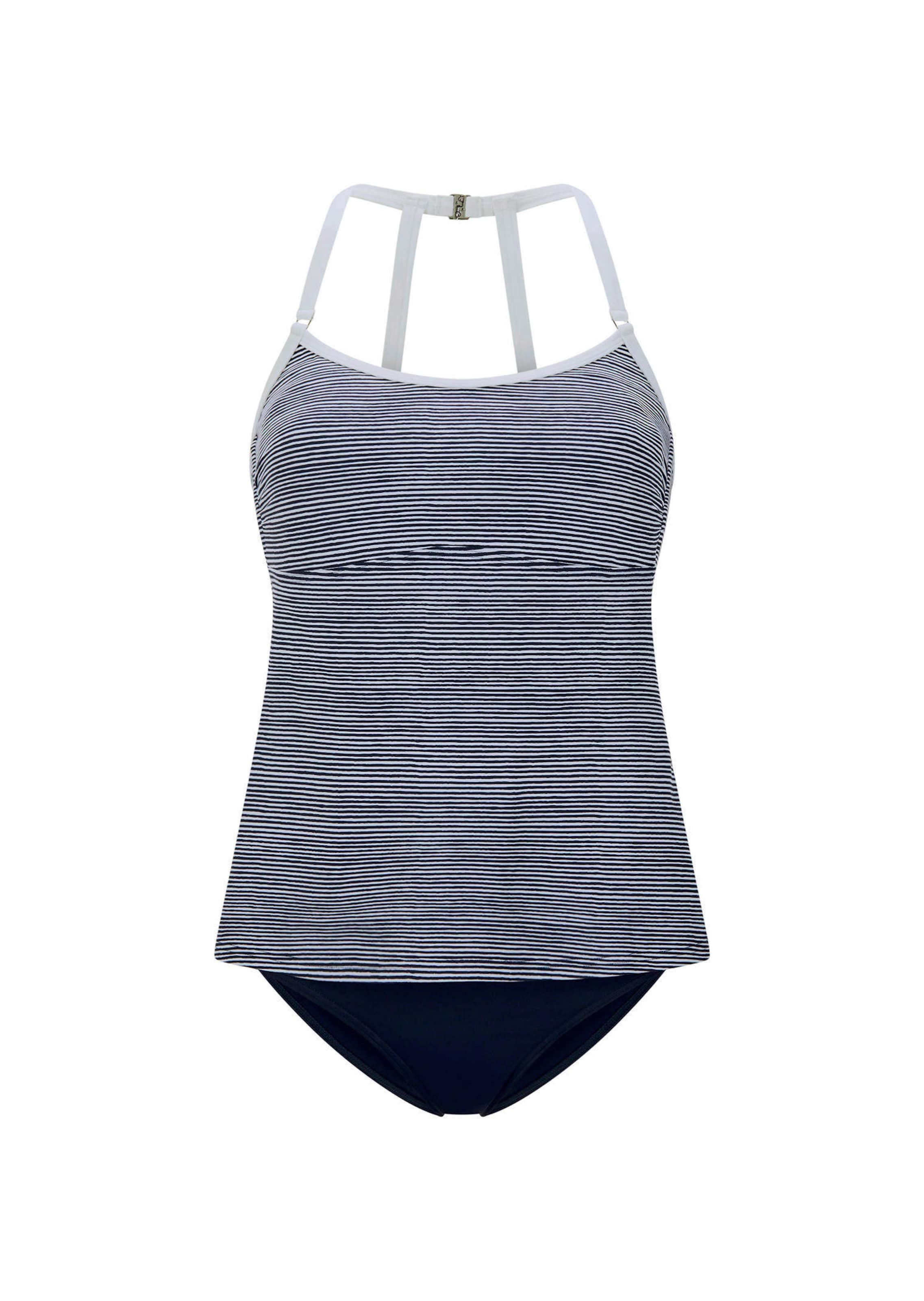 Tankini in marinelook met strepen thumbnail 4