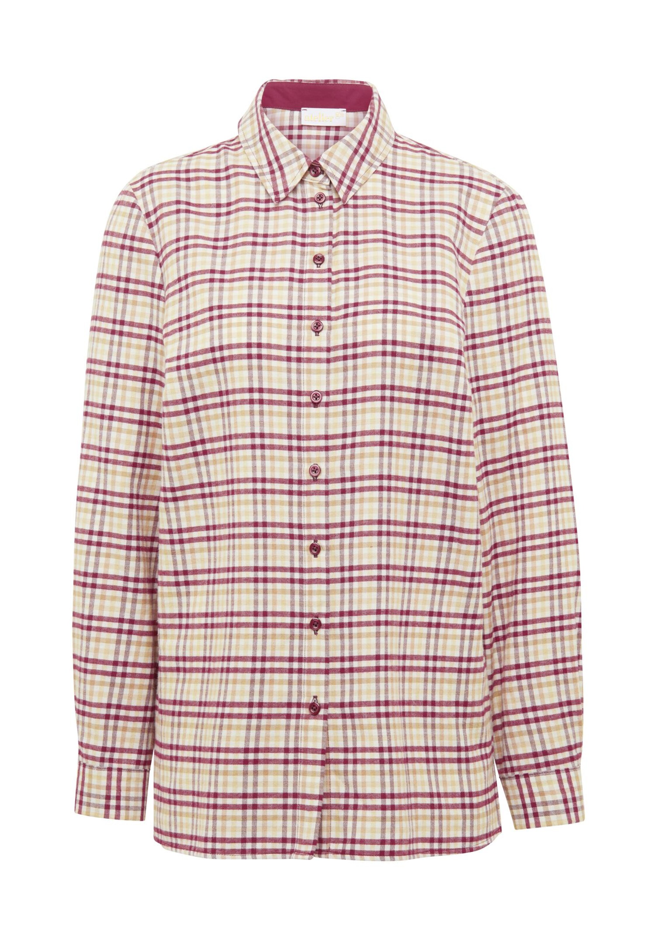 Geruite blouse