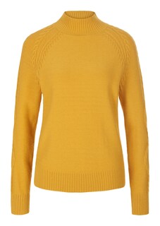 Rib knit jumper with cable details thumbnail 2