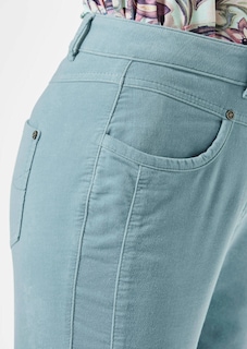 Pantalon en velours aspect sport thumbnail 5