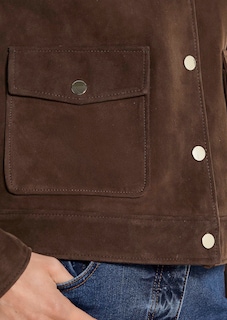 Lederjacke aus Ziegenvelours thumbnail 6