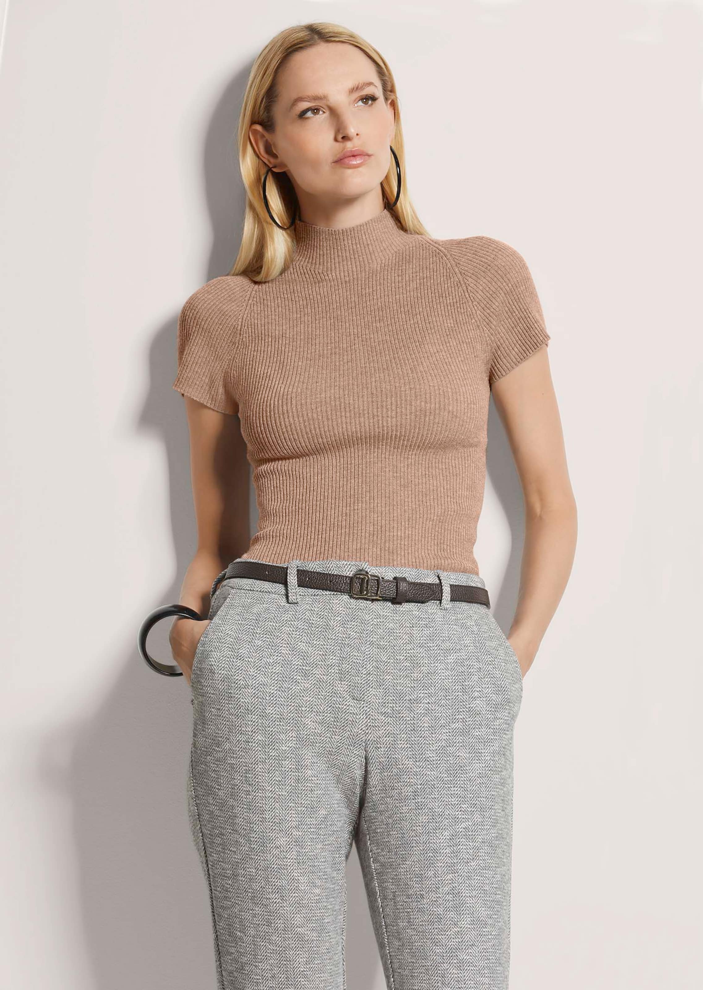 Strickpullover mit Kurzarm thumbnail 5