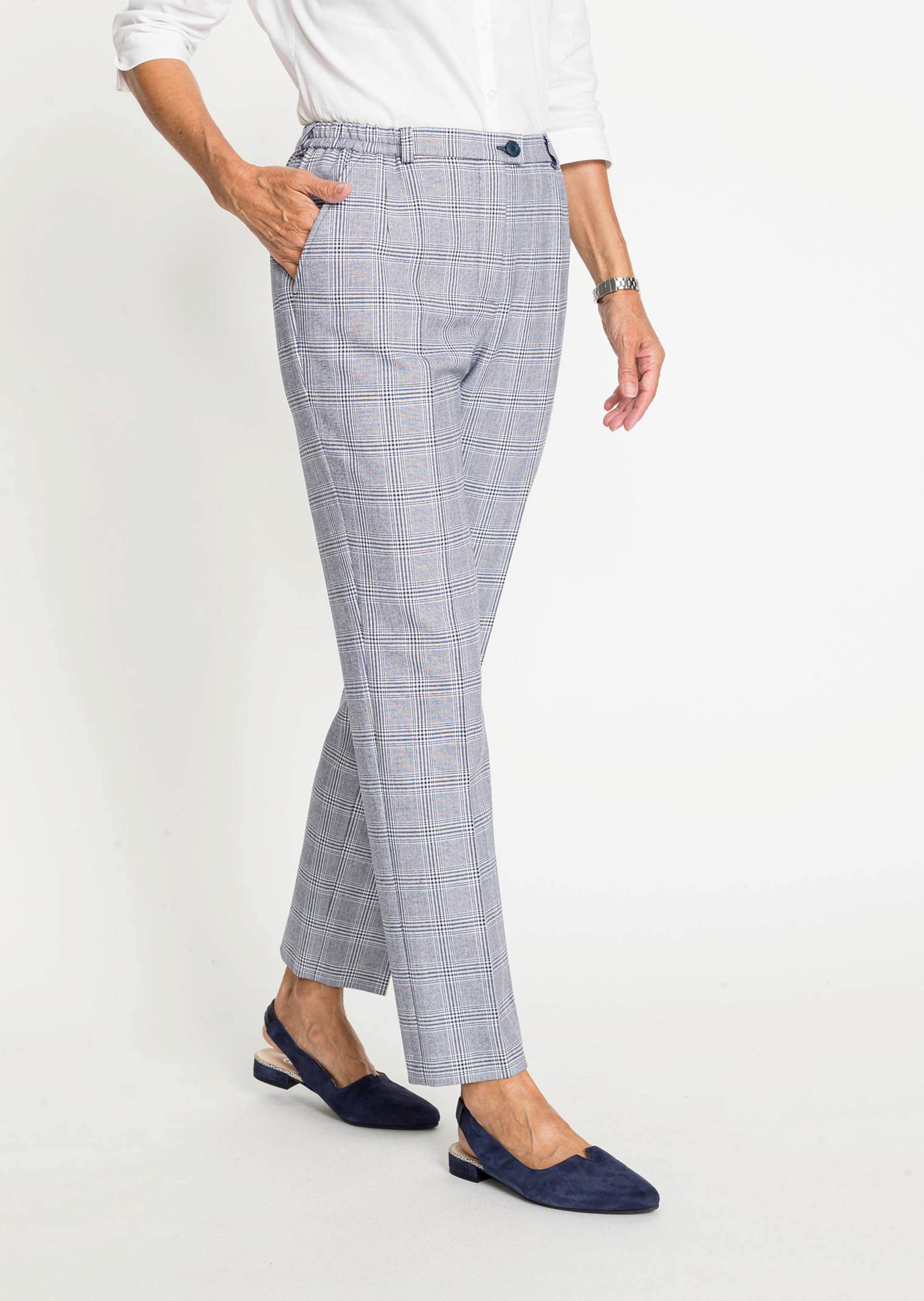 Karohose Classic mit Baumwolle