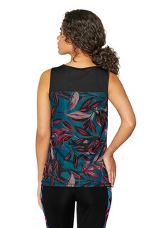 Achseltop mit Layer-Effekt und floralem Print thumbnail 4