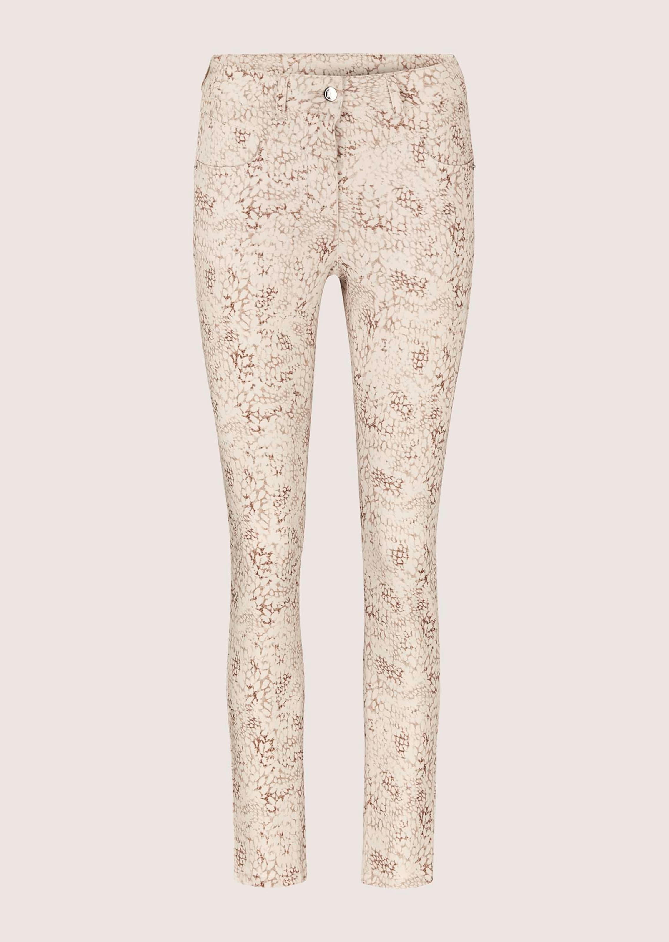Pantalon slim à motif en style 4 poches thumbnail 7