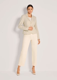Jersey blazer with a honeycomb pattern thumbnail 3