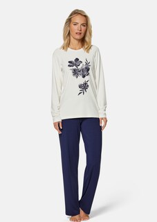 Pyjama mit Foilprint-Motiv und Stickerei thumbnail 3