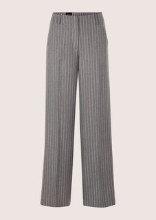 Pantalon à fines rayures à jambe large thumbnail 7
