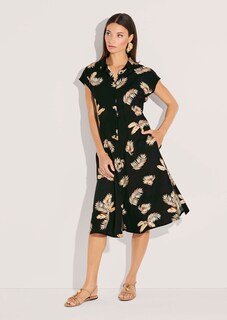 Hemdblusenkleid mit tropischem Print thumbnail 2