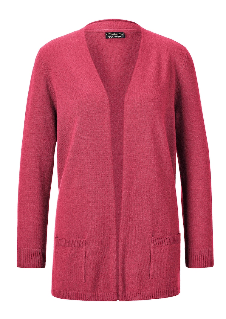 Kuschelweiche Kaschmir-Strickjacke