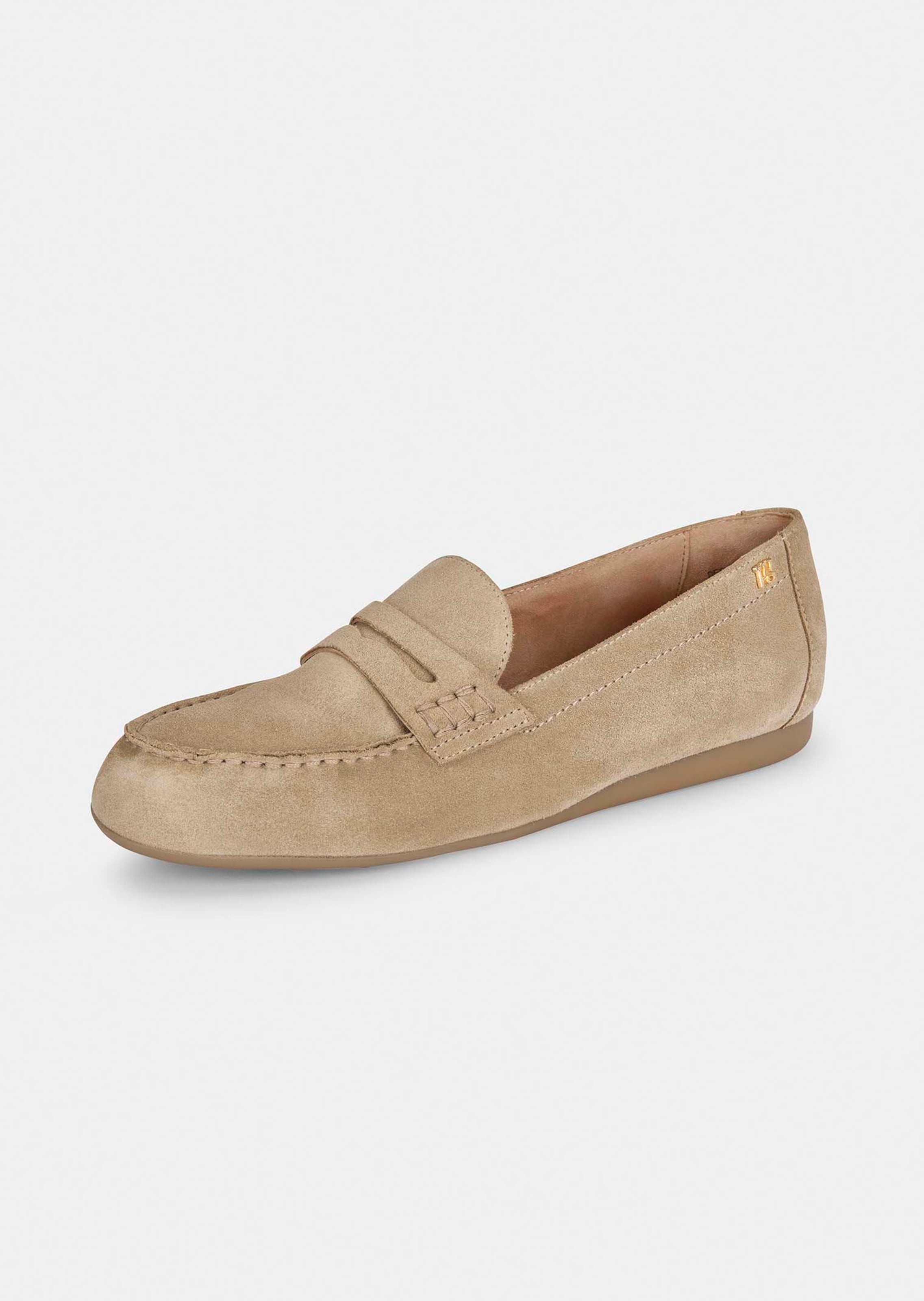 Klassischer Slipper aus Rauleder