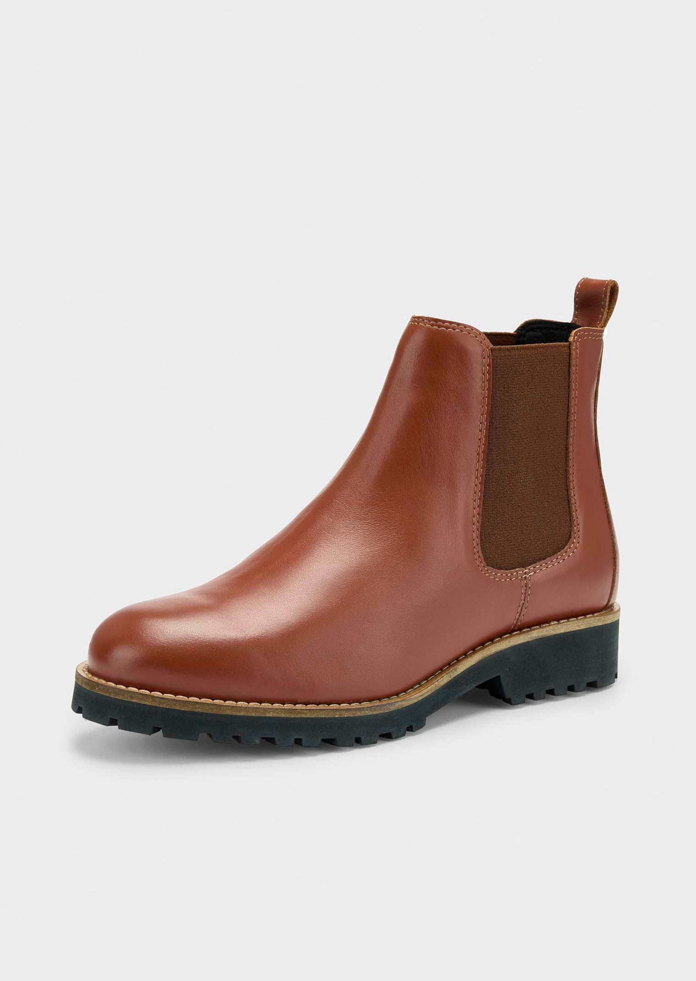 Chelsea Boots aus echtem Leder
