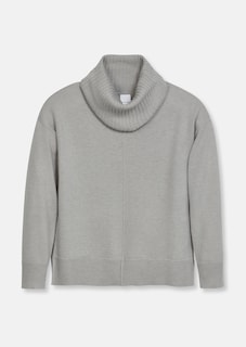 Pullover mit grossem Capuchon-Kragen thumbnail 7