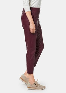 Bequeme Schlupfhose in Lederoptik thumbnail 4