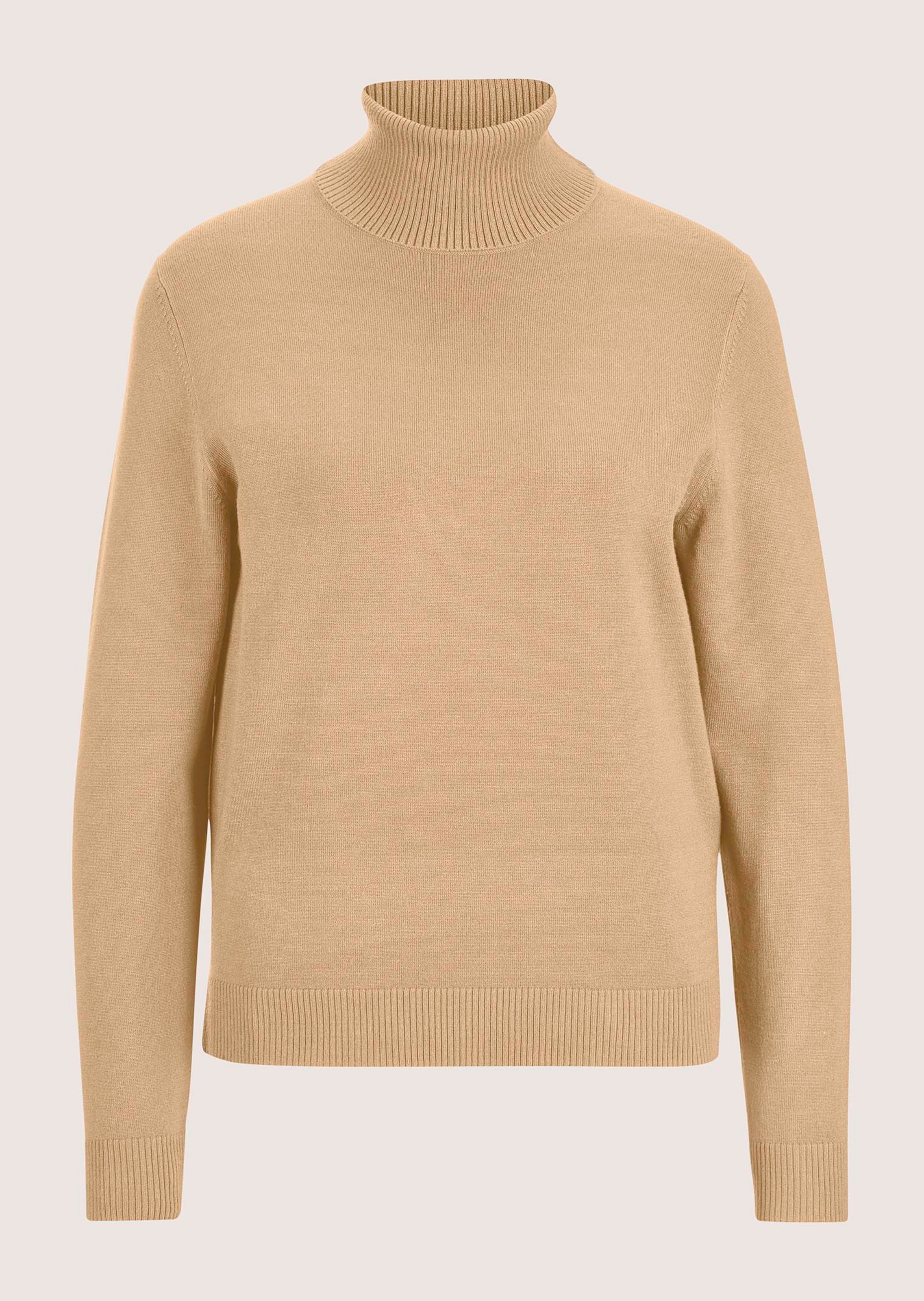 Figurnaher Feinstrickpullover