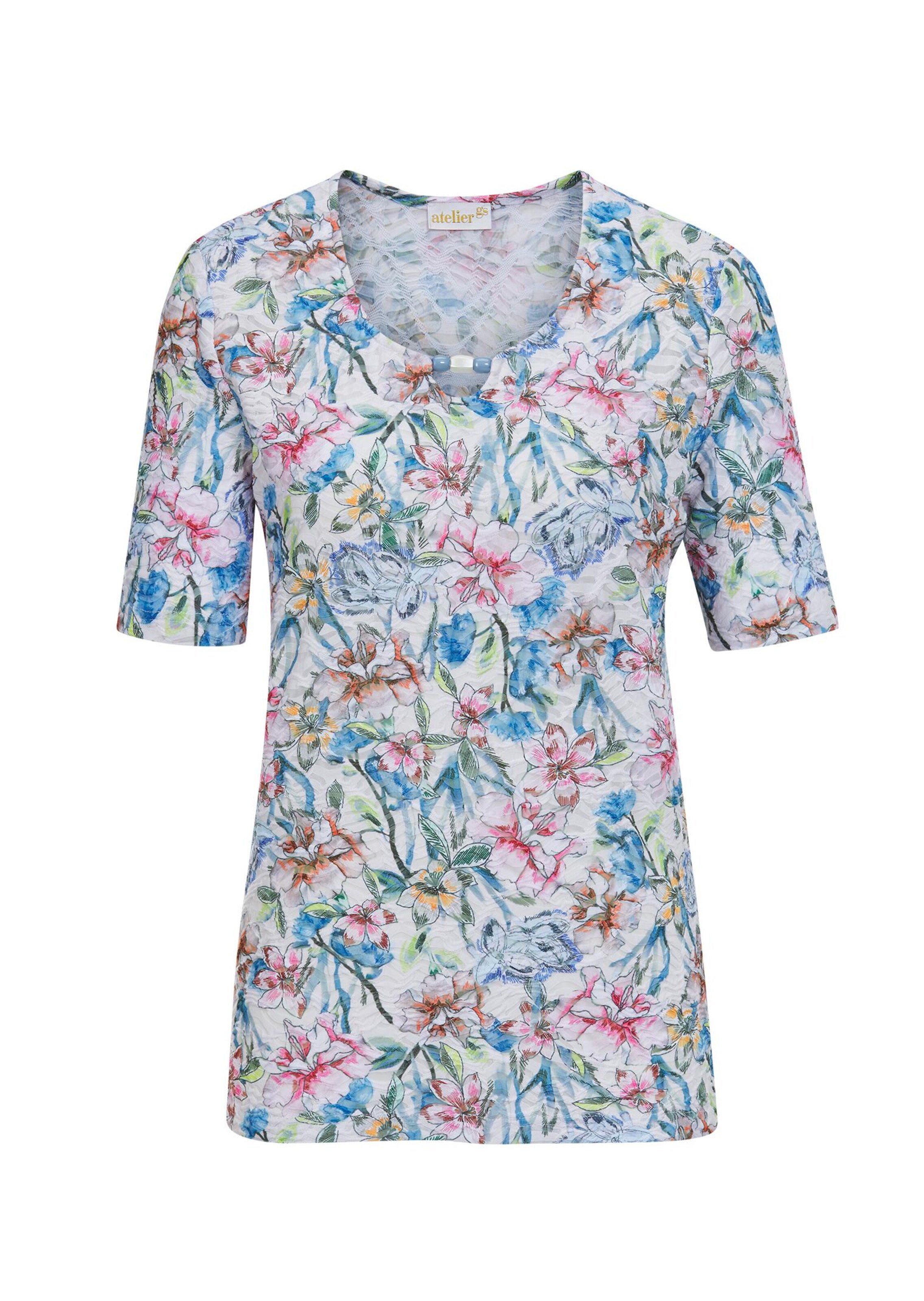 Fascinerend shirt met etskant