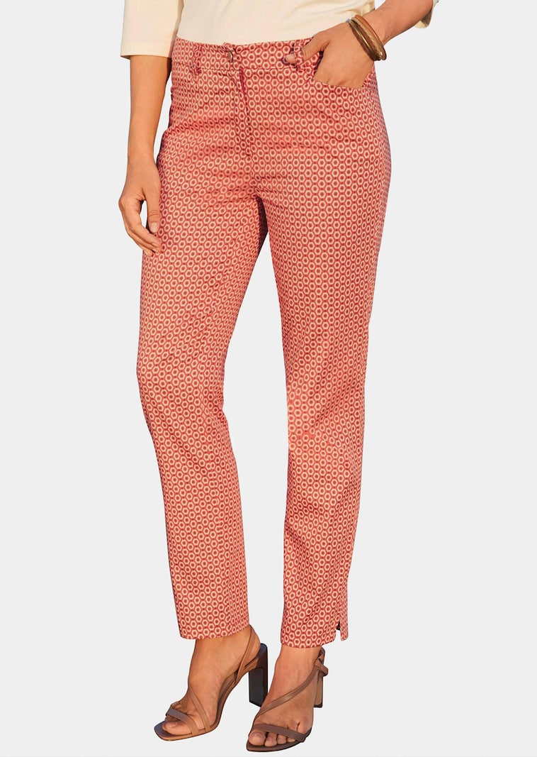 Gedessineerde broek