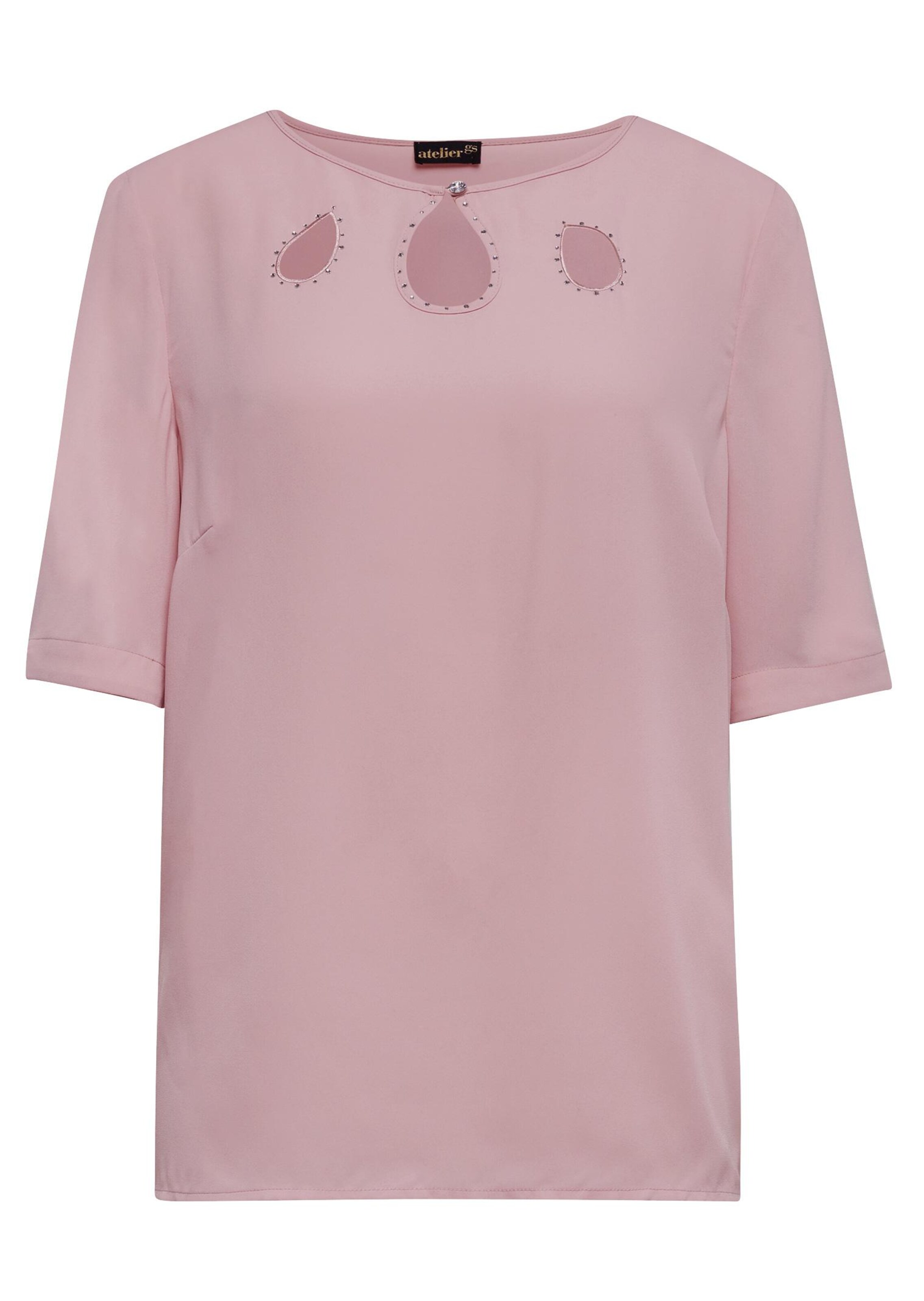 Feminine Bluse mit aufregender Ausschnittlösung