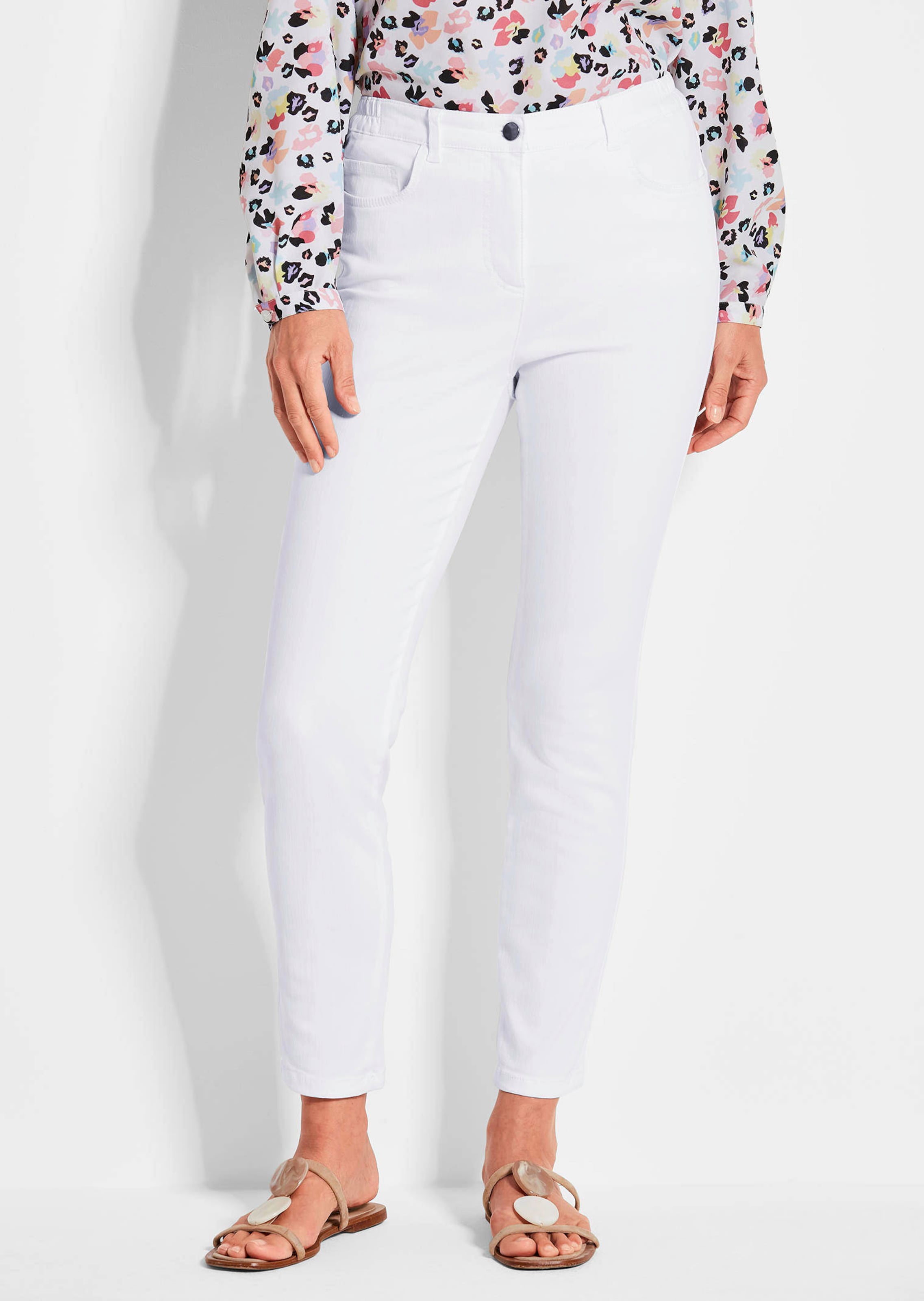 7/8-jeans BELLA met strassteentjes