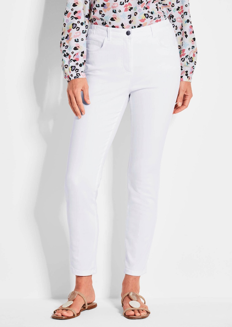 7/8-Jeans BELLA mit Strasssteinen