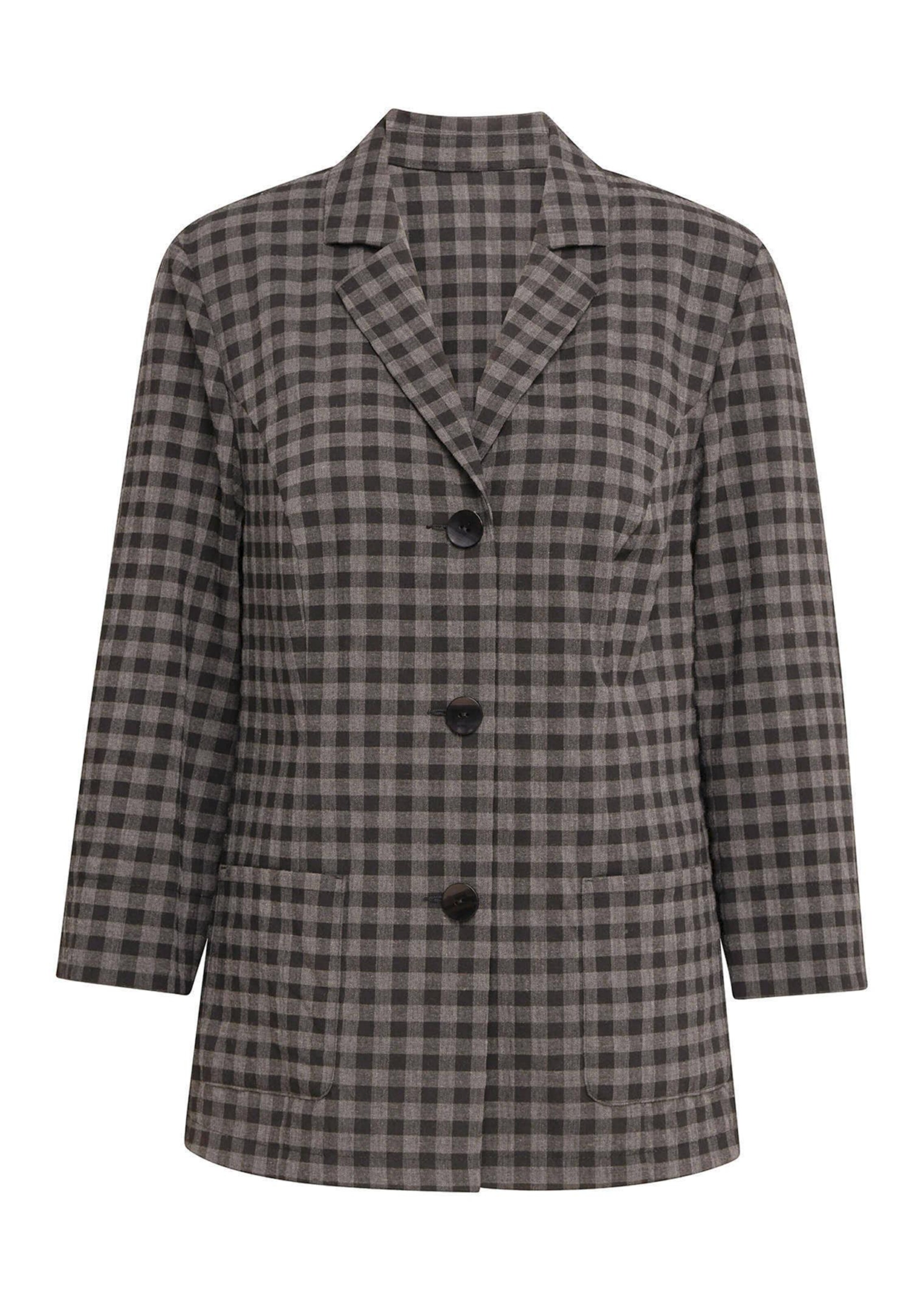 Veste chemisier qualité seersucker au bel imprimé coloré
