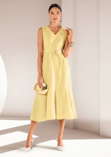 Ärmelloses Leinenkleid thumbnail 1