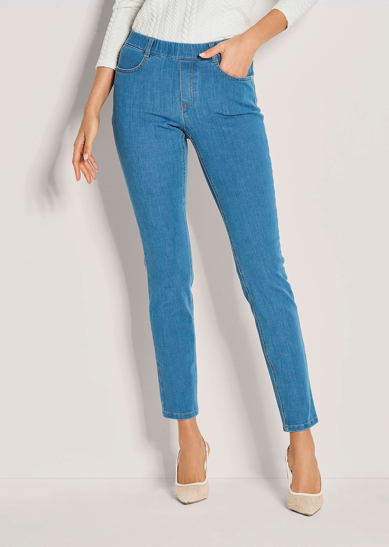 Schlanke Jeans zum Schlüpfen