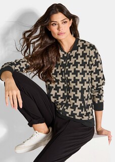 Freizeitjacke in grafischem Print thumbnail 3