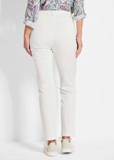 Pantalon LOUISA à taille élastique en coton satiné thumbnail 3
