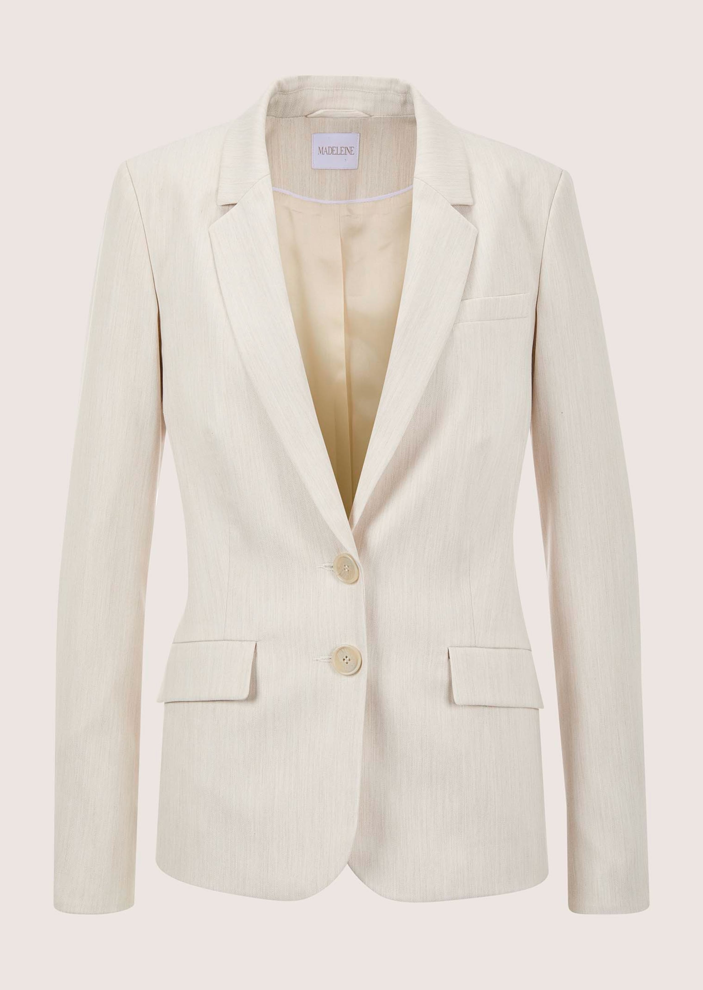 Taillierter Blazer mit Reverskragen